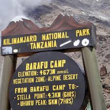 Ruta Machame de 6 días - Campamento Barafu