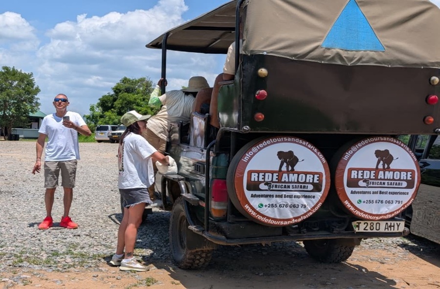 Expansive savannah and open plains of Mikumi National Park during a Tanzania safari